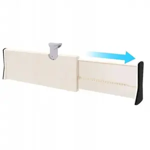 ORGANIZERY DO SZUFLAD PRZEGRÓDKA SEPARATOR BIEL BIAŁY POŁYSK ZESTAW 4 SZT