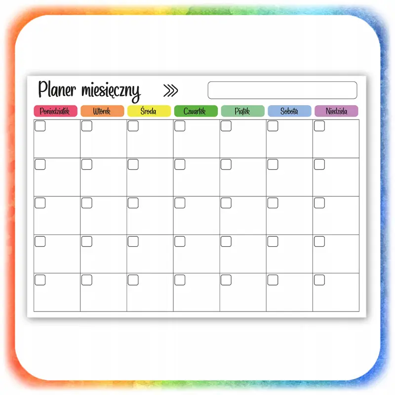 3x MAGNETYCZNY PLANER NA LODÓWKĘ KALENDARZ DZIENNY TYGODNIOWY + 8 MARKERÓW