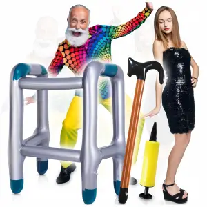 DMUCHANY BALKONIK Z LASKĄ ŚMIESZNE PRZEBRANIE PREZENT NA URODZINY IMPREZE