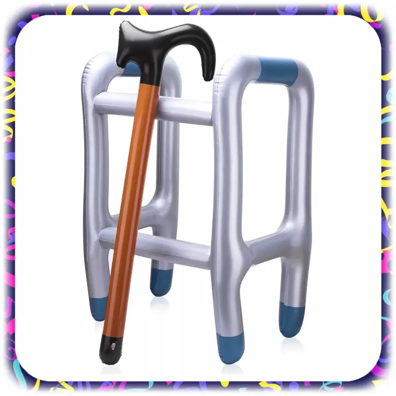 DMUCHANY BALKONIK Z LASKĄ ŚMIESZNE PRZEBRANIE PREZENT NA URODZINY IMPREZE