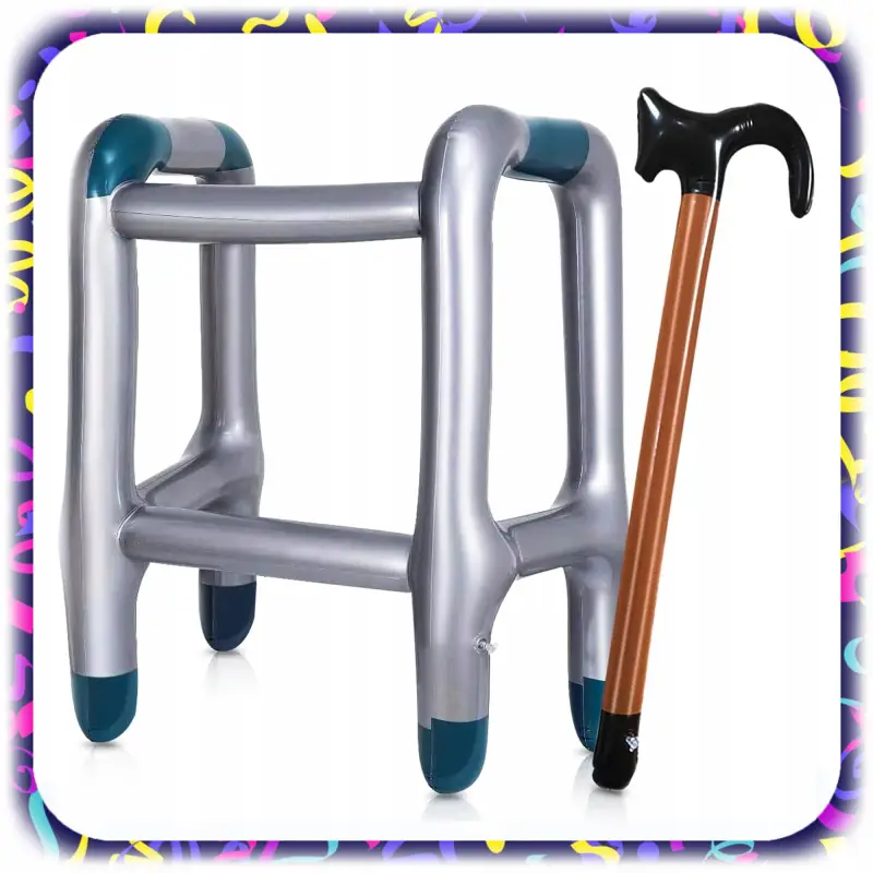 DMUCHANY BALKONIK Z LASKĄ ŚMIESZNE PRZEBRANIE PREZENT NA URODZINY IMPREZE