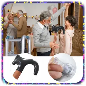 DMUCHANY BALKONIK Z LASKĄ ŚMIESZNE PRZEBRANIE PREZENT NA URODZINY IMPREZE