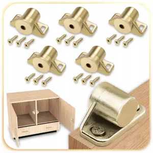 5x MAGNES DO SZAFEK DRZWI SZUFLAD ZATRZASK MAGNETYCZNY NEODYMOWY ZAMEK