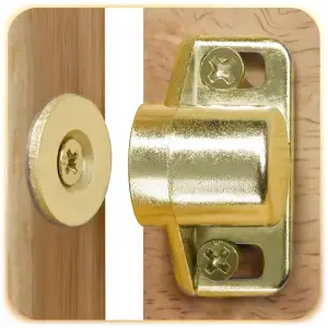 5x MAGNES DO SZAFEK DRZWI SZUFLAD ZATRZASK MAGNETYCZNY NEODYMOWY ZAMEK