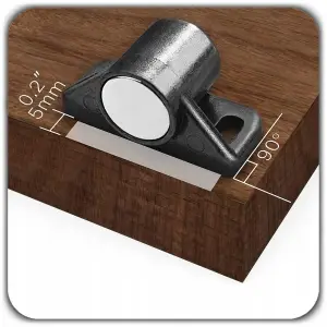 5x MAGNES DO SZAFKI DRZWI SZUFLAD MAGNETYCZNE ZAMKNIĘCIE ZATRZASK NEODYMOWY