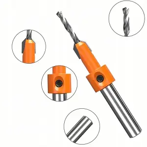 WIERTŁA Z POGŁĘBIACZEM GZYMKIEM FAZOWNIKIEM DO DREWNA GZYMKĄ ZESTAW 6SZT