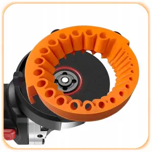 OSTRZAŁKA WIERTEŁ ADAPTER NA SZLIFIERKĘ KĄTOWĄ 125MM PRZENOŚNA DO OSTRZENIA