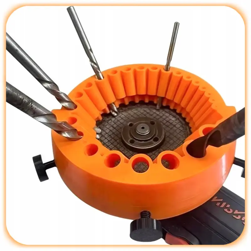 OSTRZAŁKA WIERTEŁ ADAPTER NA SZLIFIERKĘ KĄTOWĄ 125MM PRZENOŚNA DO OSTRZENIA