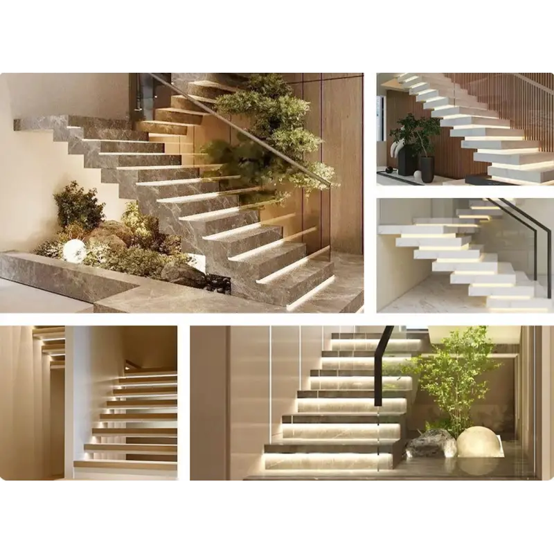 STEROWNIK SCHODOWY LED PIR KASKADOWY 16 STOPNI SCHODÓW 240W 12-24V CZUJNIK