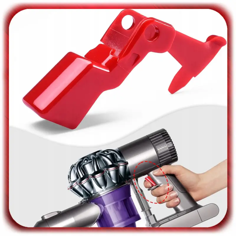 WZMOCNIONY PRZYCISK WŁĄCZNIK SPUST DO DYSON V10 V11 SV12 SV14 + ŚRUBOKRĘT