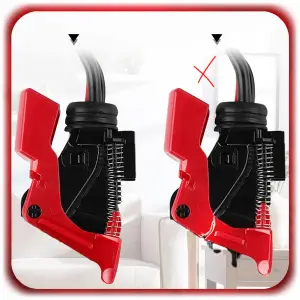 WZMOCNIONY PRZYCISK WŁĄCZNIK SPUST DO DYSON V10 V11 SV12 SV14 + ŚRUBOKRĘT