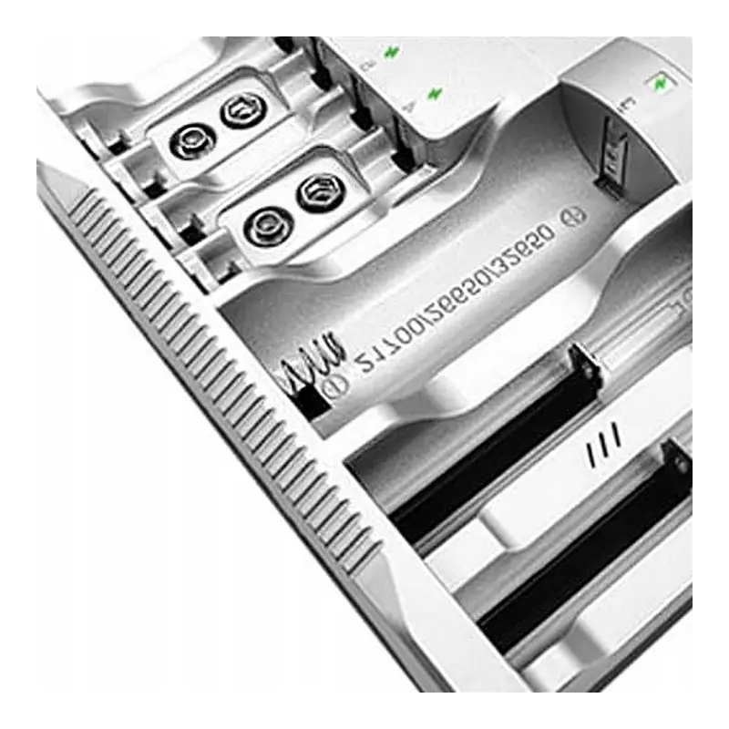 UNIWERSALNA SZYBKA ŁADOWARKA DO AKUMULATORKÓW BATERII 7 GNIAZD AAA USB