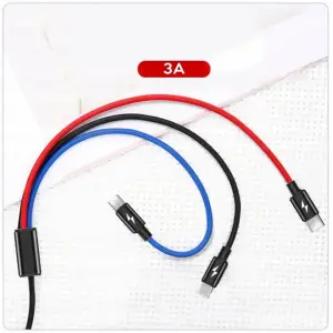 ŁADOWARKA + KABEL 3W1 USBC IPHONE 1,2M CZARNA KOSTKA SZYBKA SIECIOWA ZESTAW
