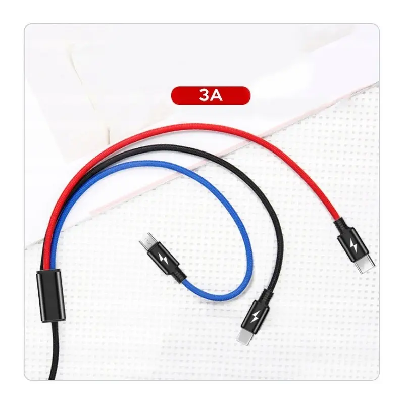 ŁADOWARKA + KABEL 3W1 USB-C IPHONE 1,2M BIAŁA KOSTKA SZYBKA SIECIOWA ZESTAW
