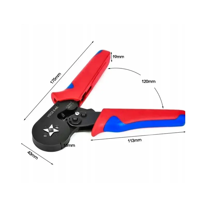 ZESTAW XXL 2x PRASKA ZACISKARKA TULEJEK 0,25–10mm 0,5-16mm +1800 KONEKTORÓW