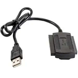 UNIWERSALNY ADAPTER USB DYSKÓW IDE 3,5'' 2,5'' SATA ATA ZASILACZ 2A