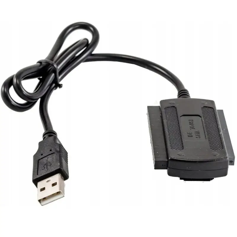 UNIWERSALNY ADAPTER USB DYSKÓW IDE 3,5'' 2,5'' SATA ATA ZASILACZ 2A