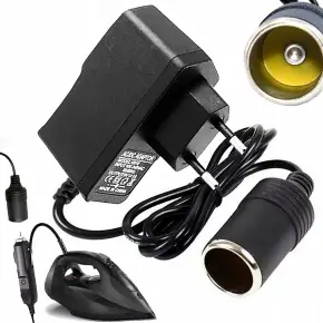 ZASILACZ PRZETWORNICA REDUKTOR NAPIĘCIA 230V / 12V 2A 24W ADAPTER KABEL