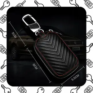 ETUI NA KLUCZE DO DOMU Pokrowiec na Kluczyk Samochodu SKÓRZANE Eleganckie