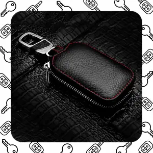 ETUI NA KLUCZE DO DOMU Pokrowiec na Kluczyk Samochodu SKÓRZANE Eleganckie