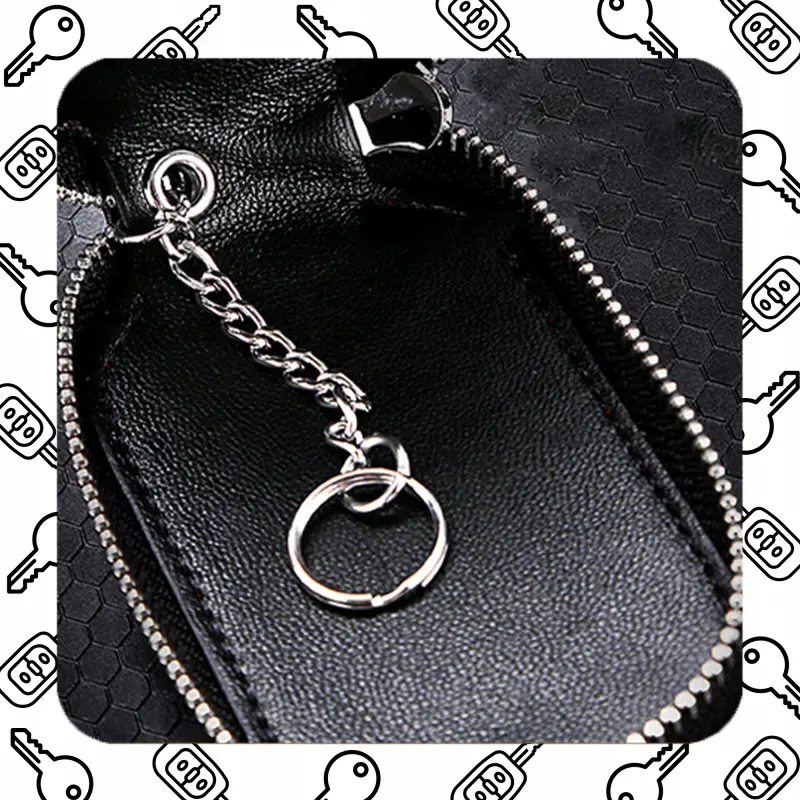 ETUI NA KLUCZE DO DOMU Pokrowiec na Kluczyk Samochodu SKÓRZANE Eleganckie