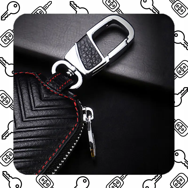 ETUI NA KLUCZE DO DOMU Pokrowiec na Kluczyk Samochodu SKÓRZANE Eleganckie