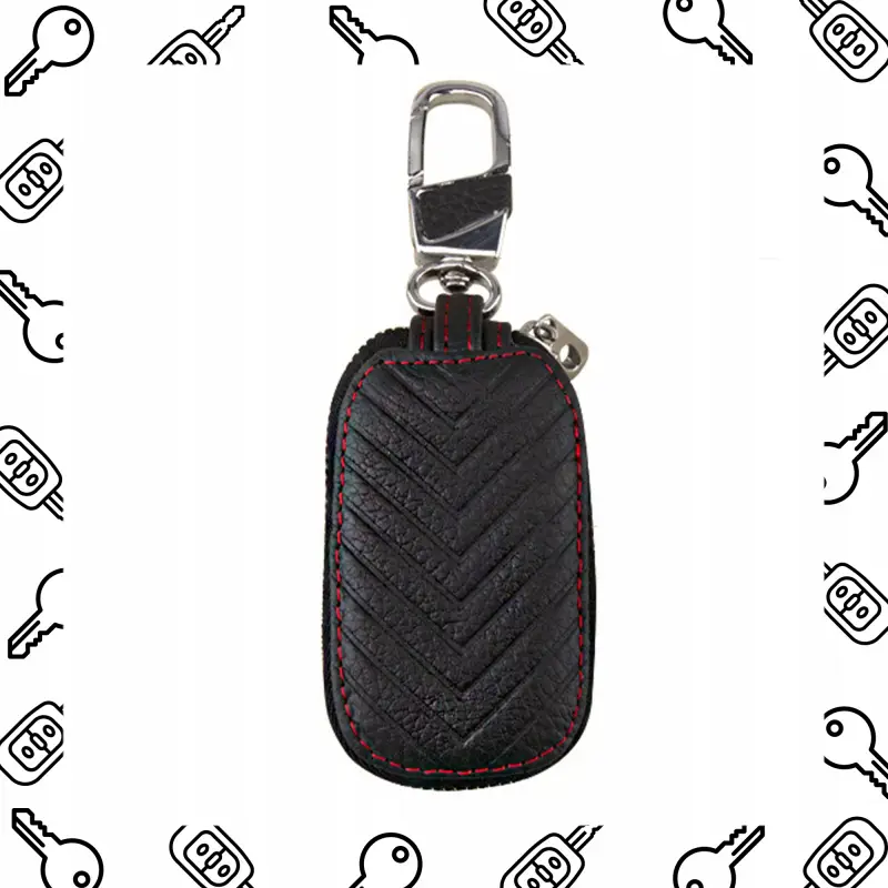 ETUI NA KLUCZE DO DOMU Pokrowiec na Kluczyk Samochodu SKÓRZANE Eleganckie
