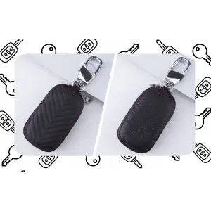 ETUI NA KLUCZE DO DOMU Pokrowiec na Kluczyk Samochodu SKÓRZANE Eleganckie
