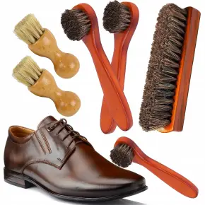 ZESTAW SZCZOTEK DO CZYSZCZENIA BUT&Oacute;W SZCZOTKI DO OBUWIA BUTY 5 SZT