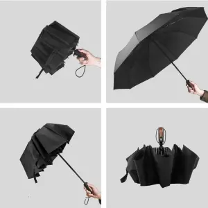 DUŻY PARASOL PARASOLKA SKŁADANY MOCNY + POKROWIEC
