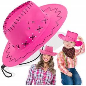 KAPELUSZ KOWBOJSKI COUNTRY WESTERN DLA DOROSŁYCH IMPREZA PRZEBRANIE SZERYF