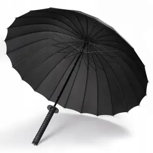 PARASOL SAMURAJA MIECZ KATANA ANIME NINJA SOLIDNY + POKROWIEC