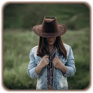 KAPELUSZ KOWBOJSKI COUNTRY WESTERN DLA DOROSŁYCH PRZEBRANIE SZERYF IMPREZA