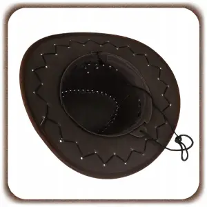 KAPELUSZ KOWBOJSKI COUNTRY WESTERN DLA DOROSŁYCH PRZEBRANIE SZERYF IMPREZA