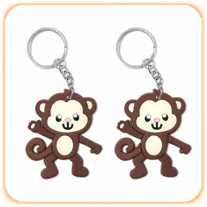 BRELOKI DO KLUCZY ZWIERZĄTKA BRYLOCZKI DLA DZIECI DO PLECAKA 24 SZT PREZENT