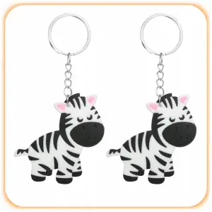 BRELOKI DO KLUCZY ZWIERZĄTKA BRYLOCZKI DLA DZIECI DO PLECAKA 24 SZT PREZENT