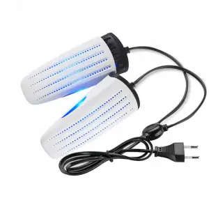 SUSZARKA DO BUTÓW DEZYNFEKCJA UV OSUSZACZ OBUWIA RĘKAWIC CZAPEK +CZASOMIERZ