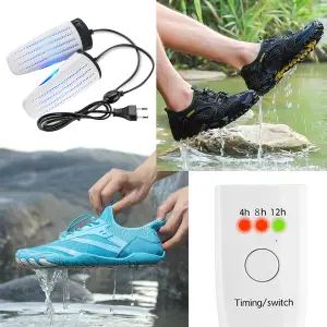 SUSZARKA DO BUTÓW DEZYNFEKCJA UV OSUSZACZ OBUWIA RĘKAWIC CZAPEK +CZASOMIERZ