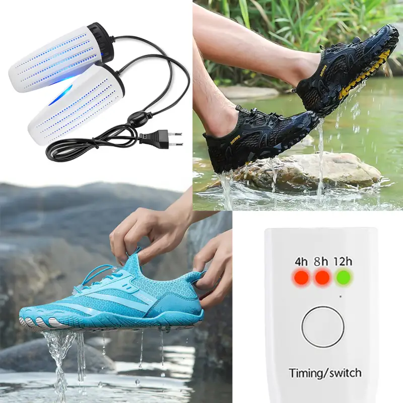 SUSZARKA DO BUTÓW DEZYNFEKCJA UV OSUSZACZ OBUWIA RĘKAWIC CZAPEK +CZASOMIERZ