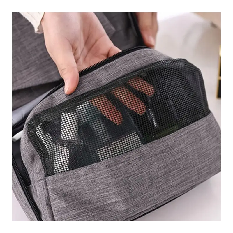 KOSMETYCZKA ROZKLADANA WISZACA PODROZNA ORGANIZER 3W1 TURYSTYCZNA UCHWYT XL
