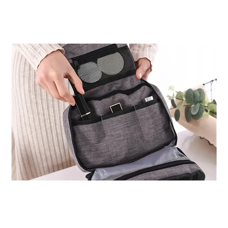 KOSMETYCZKA ROZKLADANA WISZACA PODROZNA ORGANIZER 3W1 TURYSTYCZNA UCHWYT XL
