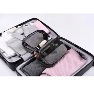 KOSMETYCZKA ROZKLADANA WISZACA PODROZNA ORGANIZER 3W1 TURYSTYCZNA UCHWYT XL