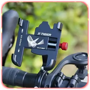 UCHWYT ROWEROWY NA TELEFON ALUMINIOWY MOCNY ROWER HULAJNOGA REGULOWANY 360°