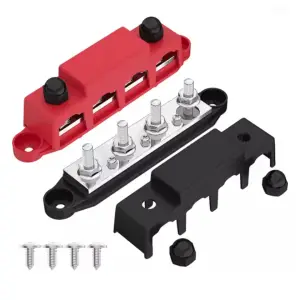 BLOK DO DYSTRYBUCJI MAGAZYNU SZYNA ZBIORCZA ROZDZIELCZY BUSBAR KOMPLET 2SZT