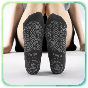 SKARPETKI DO JOGI TAŃCA ANTYPOŚLIZGOWE ABS DAMSKIE PILATES FITNESS 4 PARY