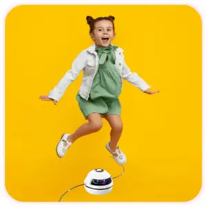 SKAKANKA MUZYCZNA AUTOMATYCZNA INTELIGENTNA RÓŻOWA LED +PILOT +GŁOŚNIK
