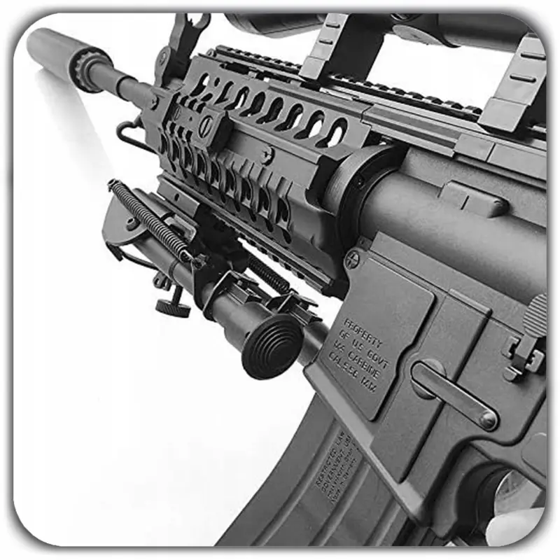 BIPOD DWÓJNÓG REGULOWANY 6"-9" 22cm DO POLOWANIA STRZELECTWA BRONI +ADAPTER