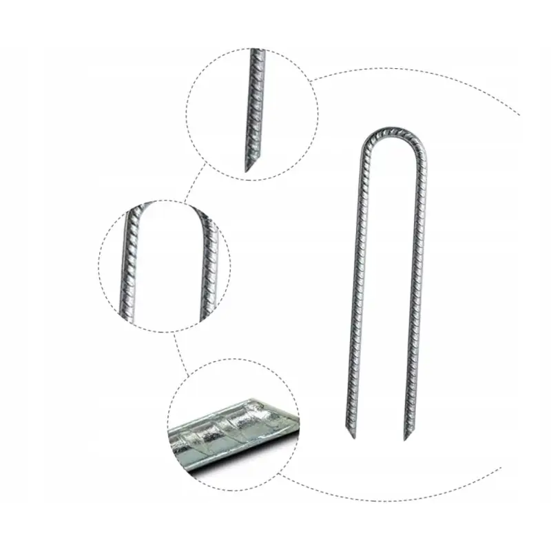KOTWY MOCUJĄCE SZPILKI ŚLEDZIE DO NAMIOTU GRUNTOWE METALOWE 30 CM 6 SZT 6MM