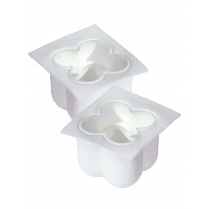 2x FOREMKA SILIKONOWA FORMA DO ŚWIEC BĄBELKOWYCH BUBBLE WOSKU ODLEWÓW DIY