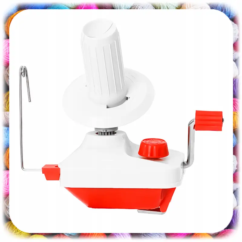 RĘCZNA NAWIJARKA DO WŁÓCZKI PRZĘDZY WEŁNY PRZEWIJARKA DZIERGANIE RĘKODZIEŁO